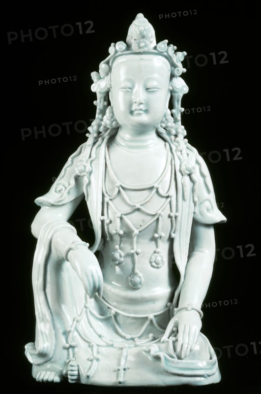 Statuette représentant Guanyin, déité bouddhique