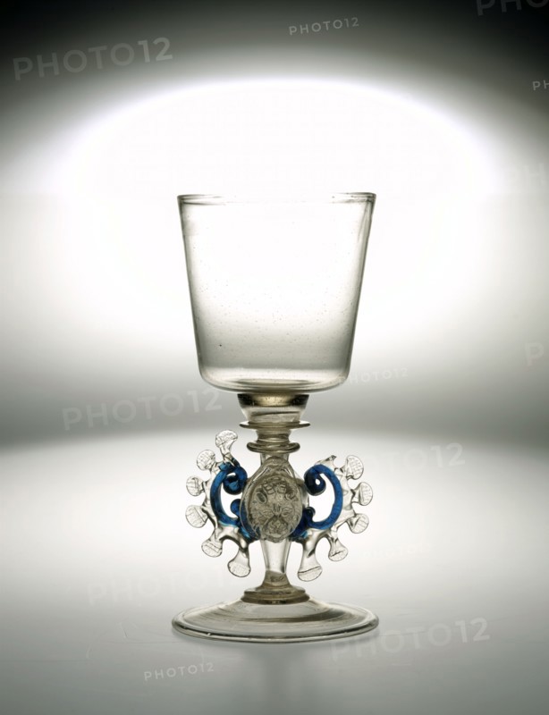 Verre à pied fabriqué à Venise