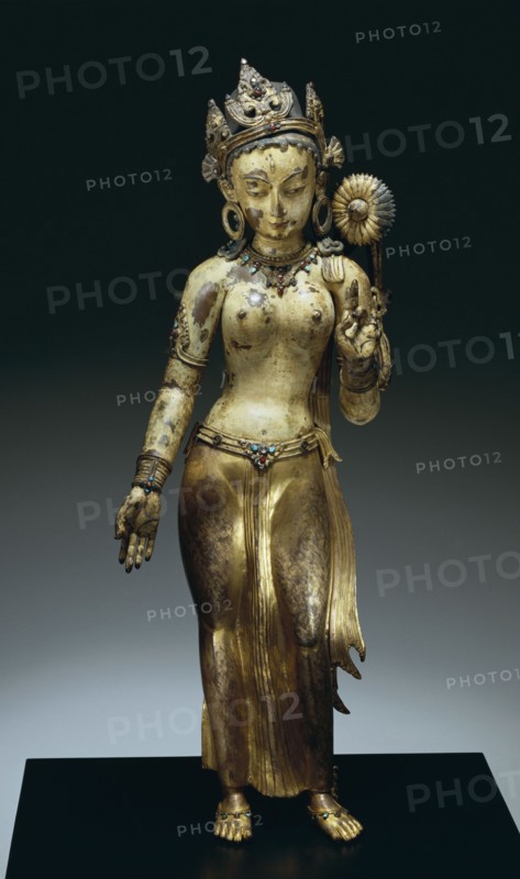 Statuette représentant la déité bouddhique Sitara