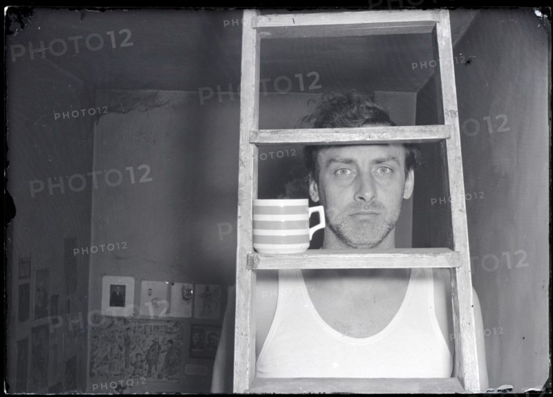 Spike Milligan, photo Harry Hammond. London, England, 1957