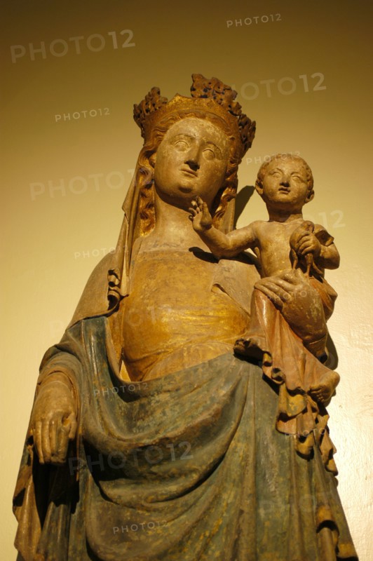 Vierge à l'Enfant (détail)
