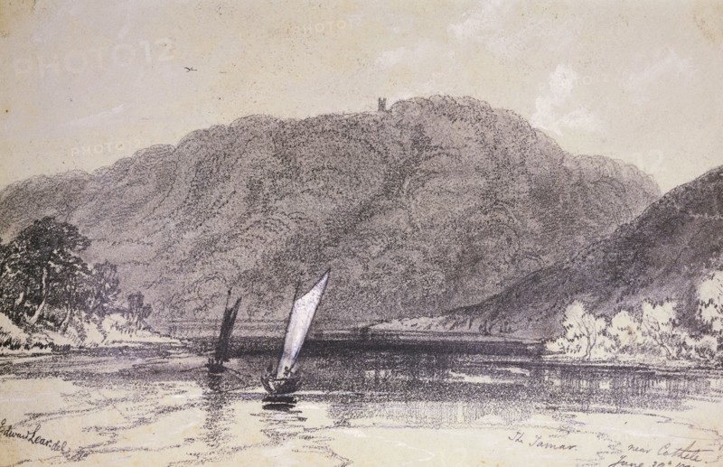 Lear, La rivière Tamar près de Cothele