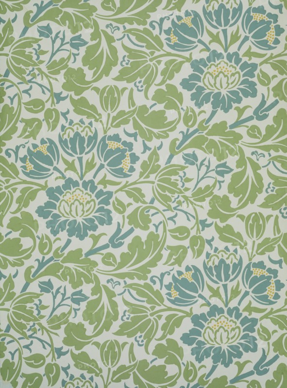 Morris, Imprimé Volutes de fleurs