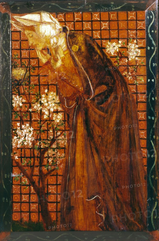 Rossetti, Morris et Burne-Jones, Peinture à l'huile