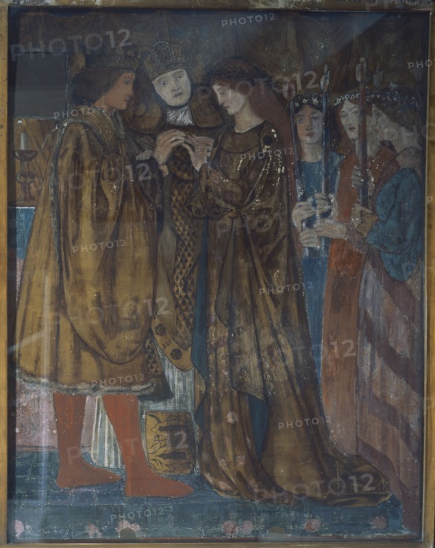 Burne-Jones, Etude du Mariage de Sir Degrevaunt