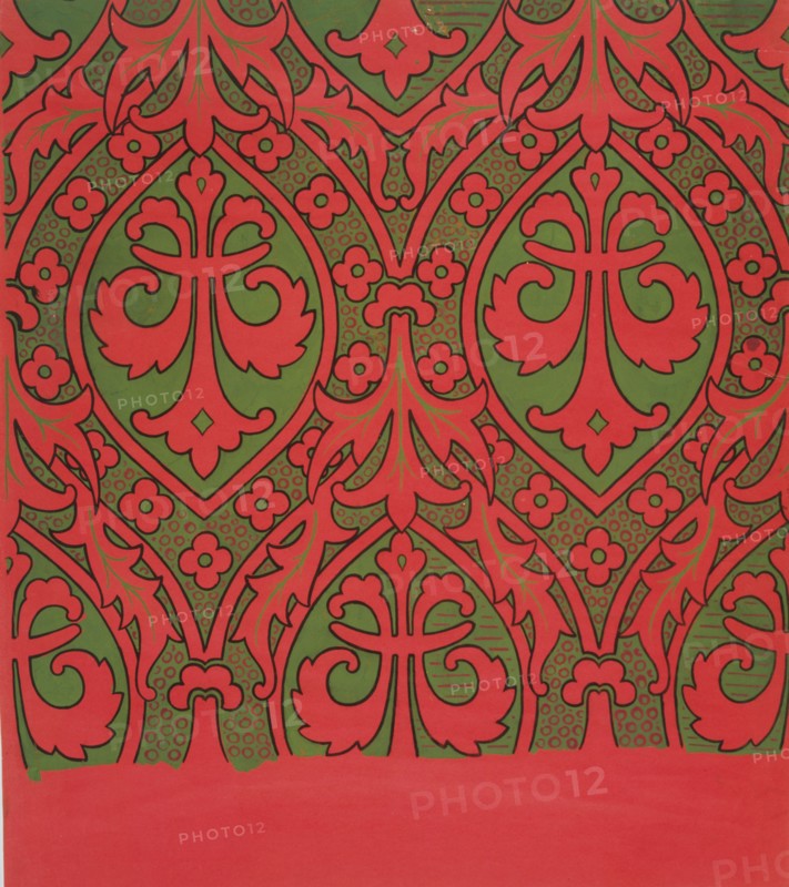 Pugin, Motif pour papier peint
