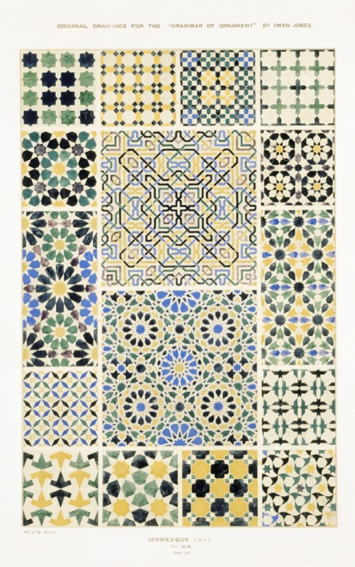 Jones, Page de Grammar of Ornament