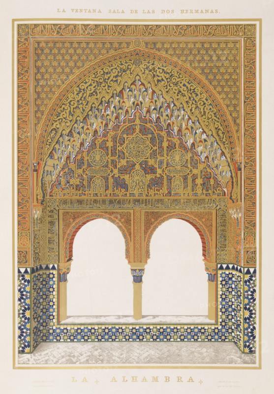 Goury et Jones, Détails de l'Alhambra