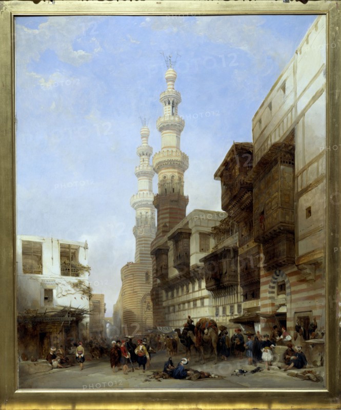 Roberts, Le Caire : Porte de Metawalea