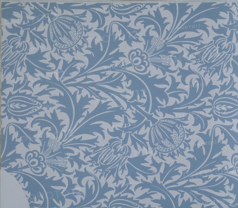 Morris, Papier peint à motif de chardon