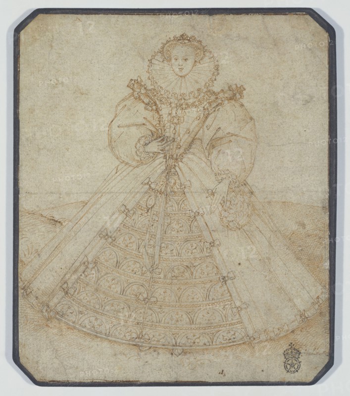 Hilliard, Portrait d'Elisabeth Ière d'Angleterre