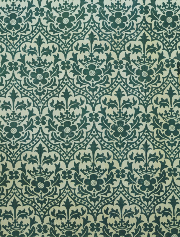 Pugin, Tissu pour store flamand