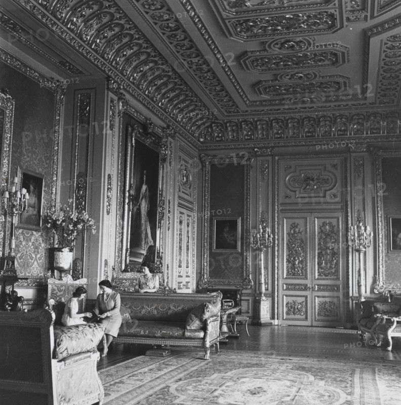 Beaton, La Reine Mère et les Princesses Elisabeth et Margaret