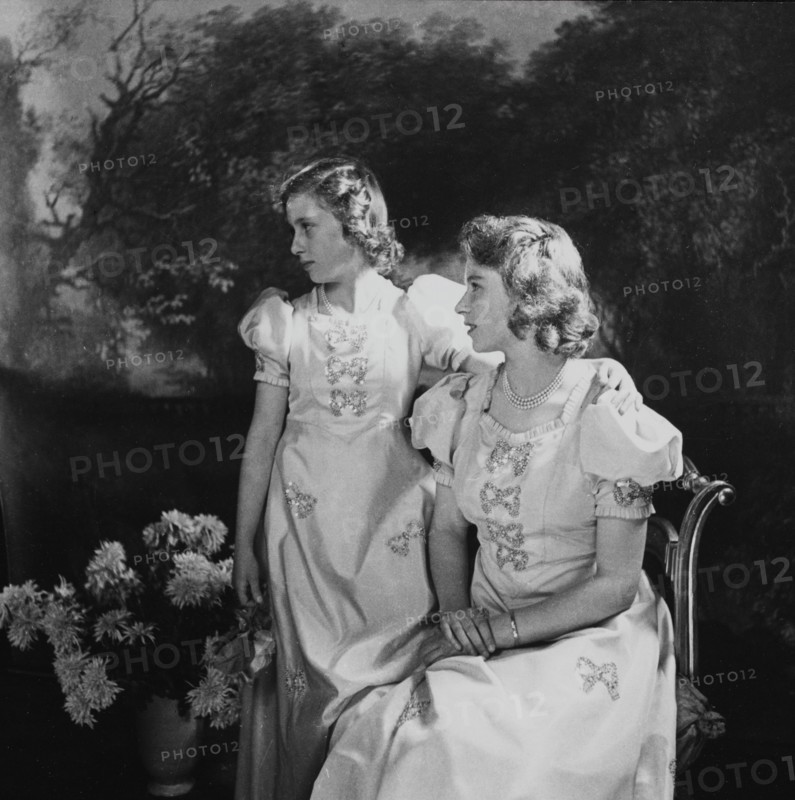 Les princesses Margaret et Elisabeth