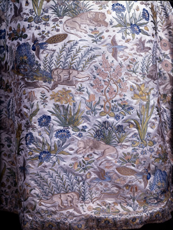 Détail d'un manteau, Delhi, Inde