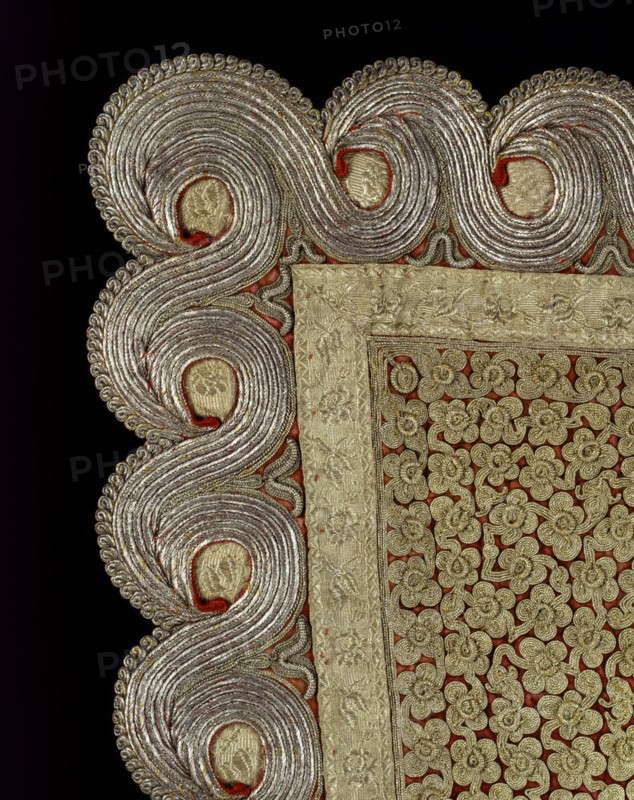 Détail d'un manteau pour femme, Albanie
