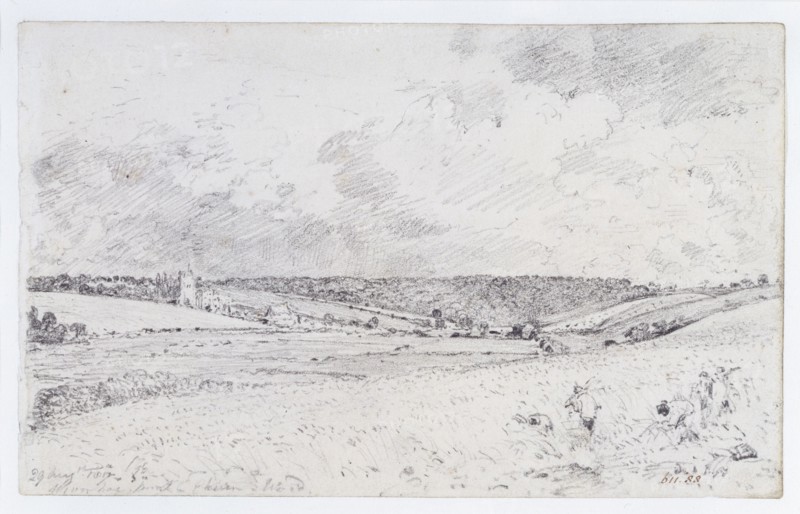 Constable, Churn Wood and Greenstead Church