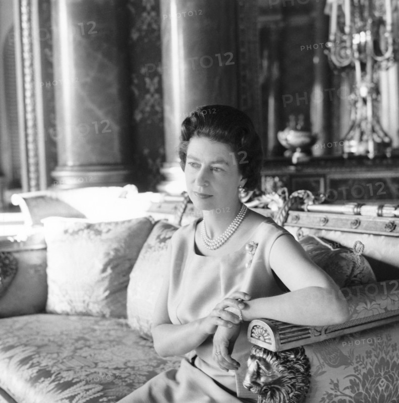 La reine Elisabeth II en 1968