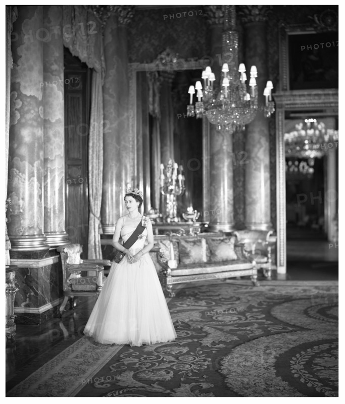 Beaton, la Reine Elisabeth II d'Angleterre, 1968