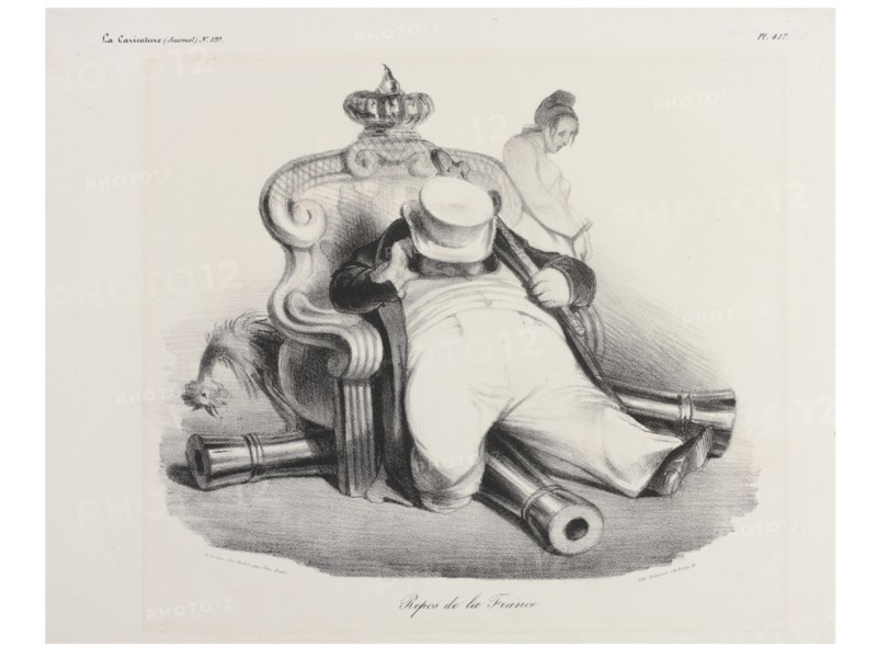Daumier, Repos de la France