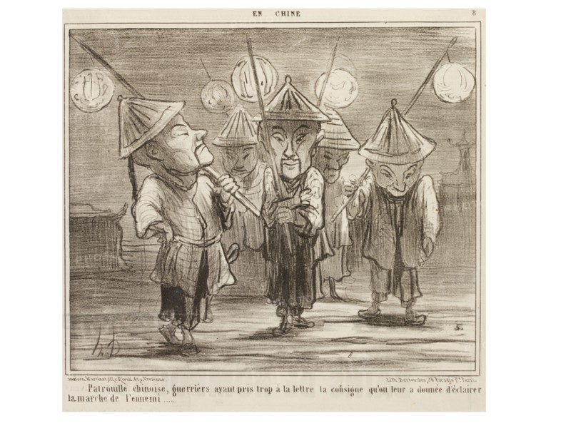 Daumier, Patrouille Chinoise