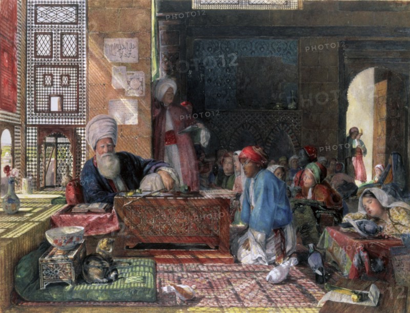 Lewis, Salle de classe au Caire