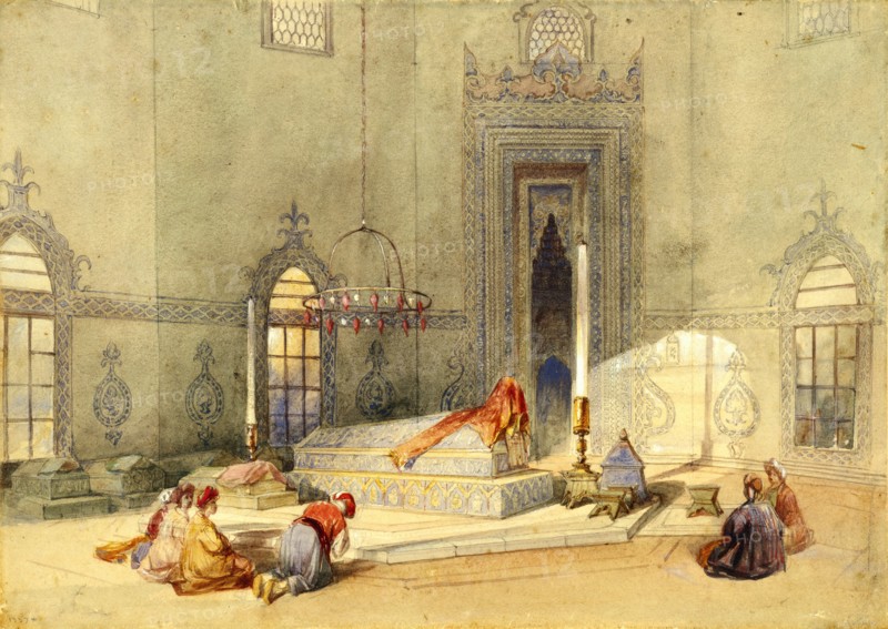 Allom, Mausolé du Sultan Mahomed Basra