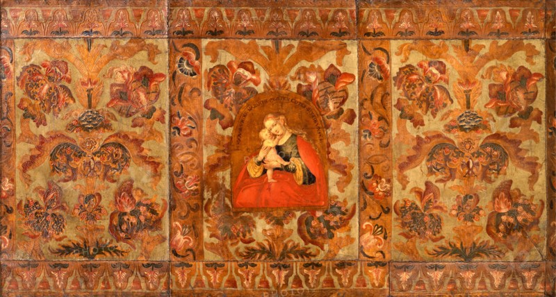 Panneau frontal d'un autel