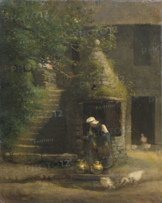 Millet, Le puits de Gruchy