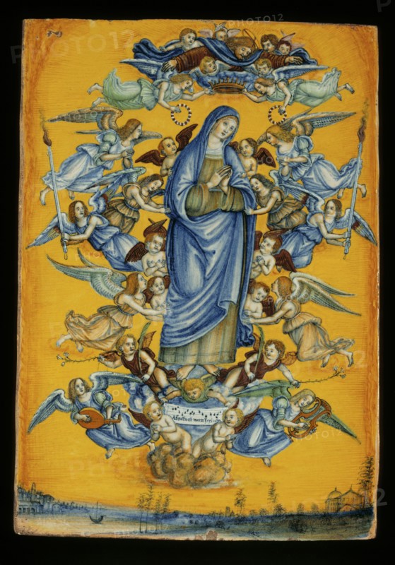 Battista, L'assomption de la Vierge