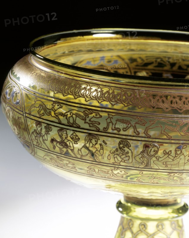 Brocard, Coupe décorée (détail)