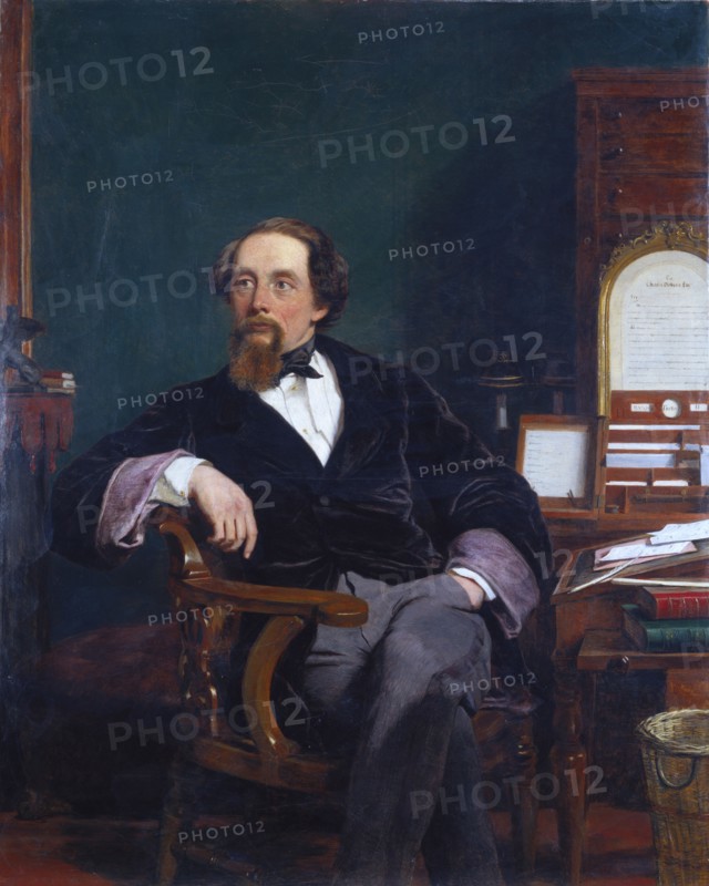 Frith, Portrait de Charles Dickens