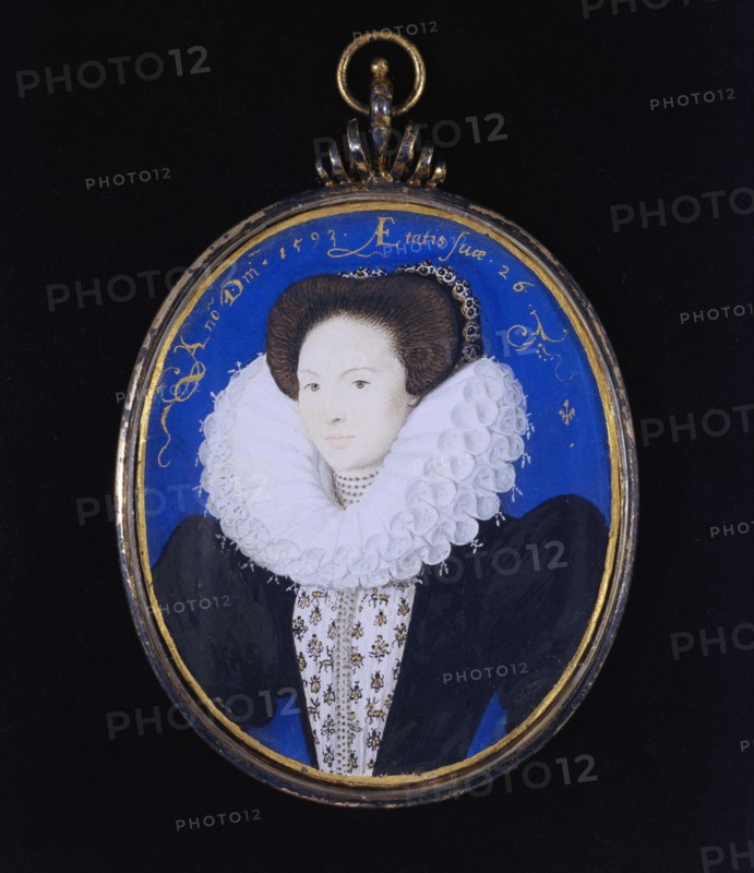 Hilliard, Demoiselle d'honneur de la Reine Elisabeth Ier