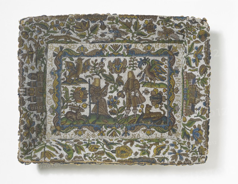Panier perlé, Angleterre