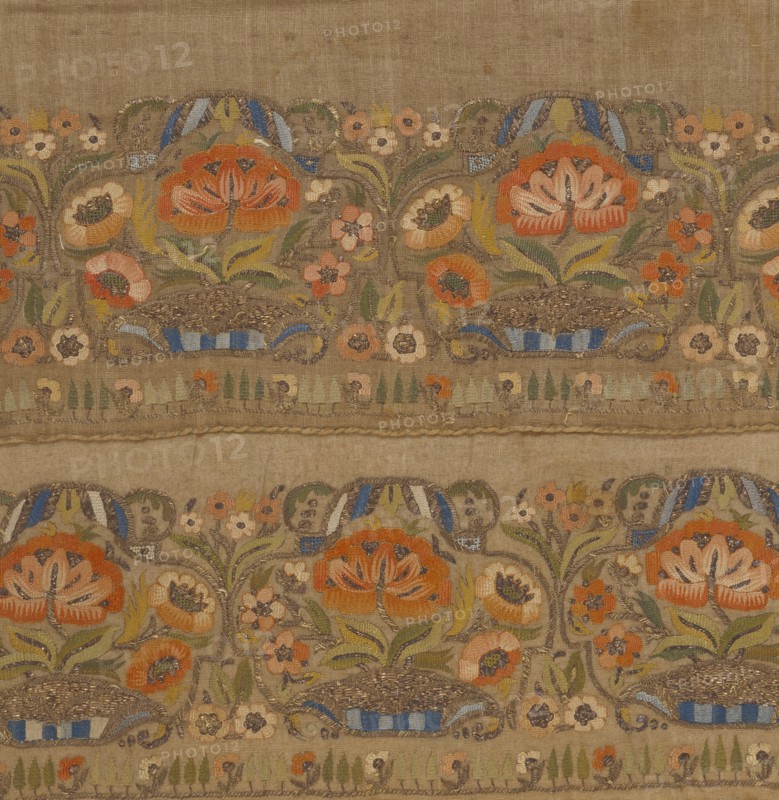 Serviette de toilette ou de table imprimée