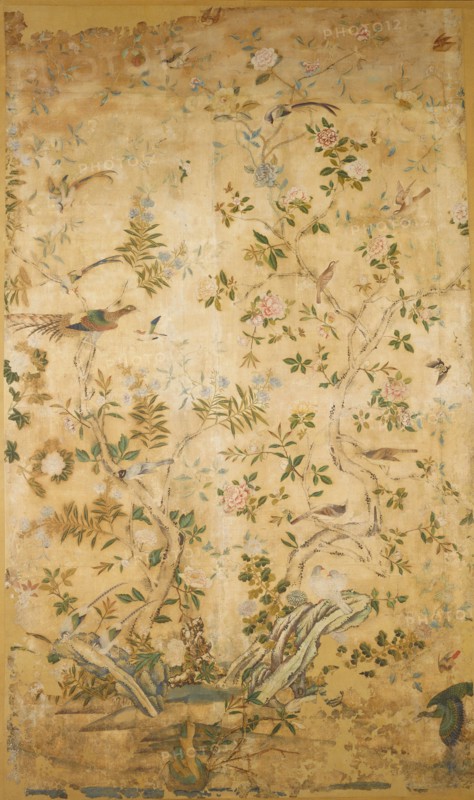 Papier peint, Chine