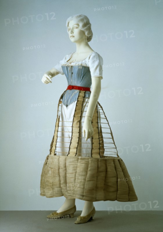 Sous-vêtement : Robe chemisier en coton
