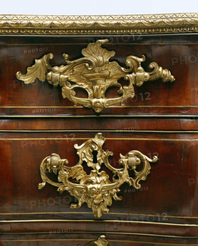Library Commode. Fonthill Splendens, Wiltshire, England, mid-18th century