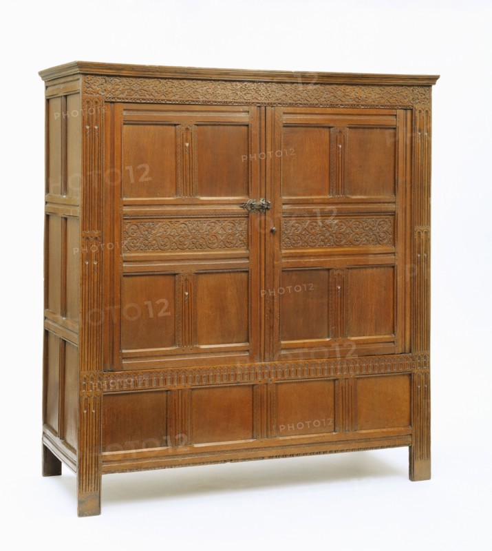 Clothes Press. England, mid-17th century