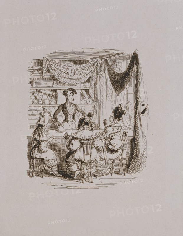 Horatio Spartkins, sketches by Boz. England, 19th century.