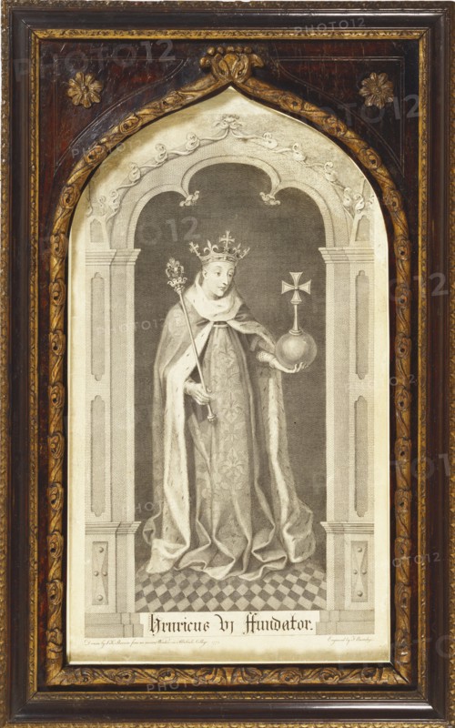 Henry VI, portrait by John Keyse Sherwin. London, England, 1773