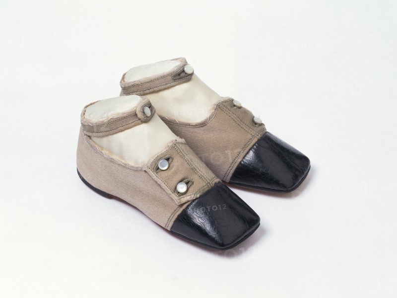 Pair of Children's Shoes, by C.S. Gillman. England, mid-19th century