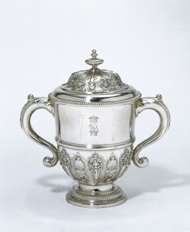 Cup and Cover, by David Willaume I. London, England, early 18th century