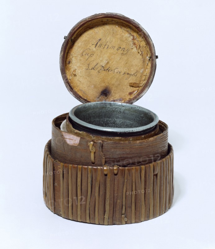 Antimony cup, by The Antimony Cup Ltd. Peterborough, England, 18th century