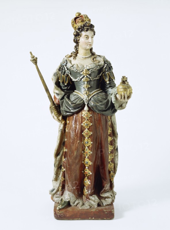 Queen Mary II, by John Nost the Elder . England, late 17th century