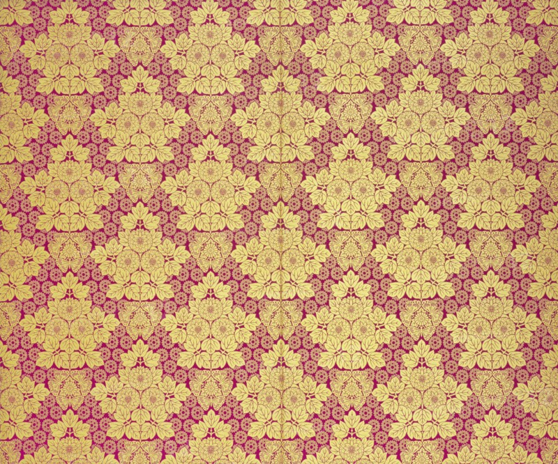 Furnishing Fabric, by E.W. Godwin. London, England, late 19th century
