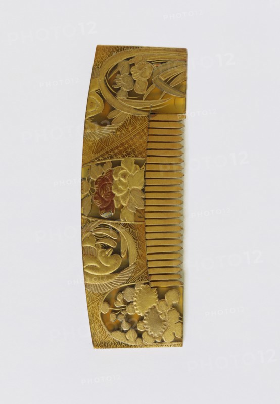 Comb. Japanese, 19th century