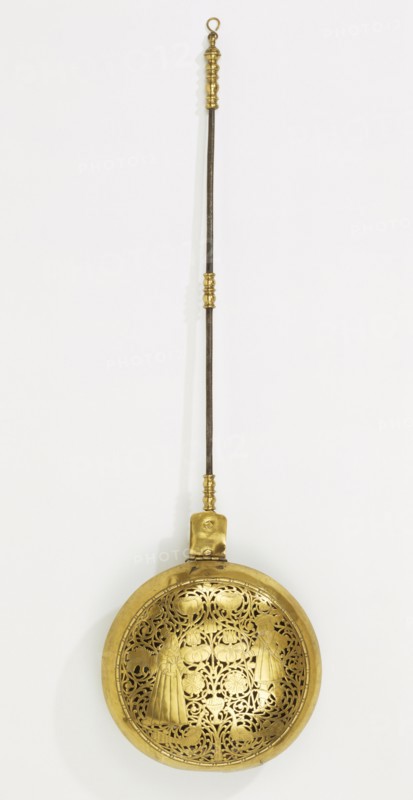 Warming-pan. England, 17th century