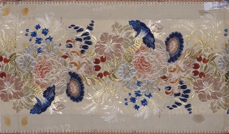 Coventry Town Ribbon, by M.Clack. Coventry, England, mid-19th century