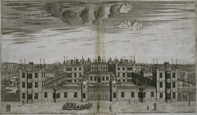 A General Prospect of the Royal Palace, by Henry Winstanley. England, 1676